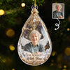 Custom Photo Acrylic Ornament - Personalized Christmas Memorial Sympathy Gifts For Loss Of Mom, Dad - Memories Keep You Close