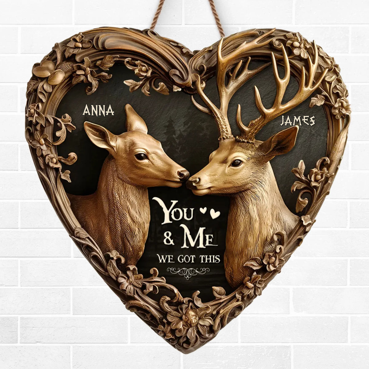 L'amour est la plus grande aventure - Panneau en bois personnalisé pour couple - Cadeau pour mari et femme, anniversaire