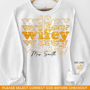 Tu es mon rayon de soleil - Sweat-shirt unisexe personnalisé avec motif sur la manche - Cadeau pour mari et femme, anniversaire