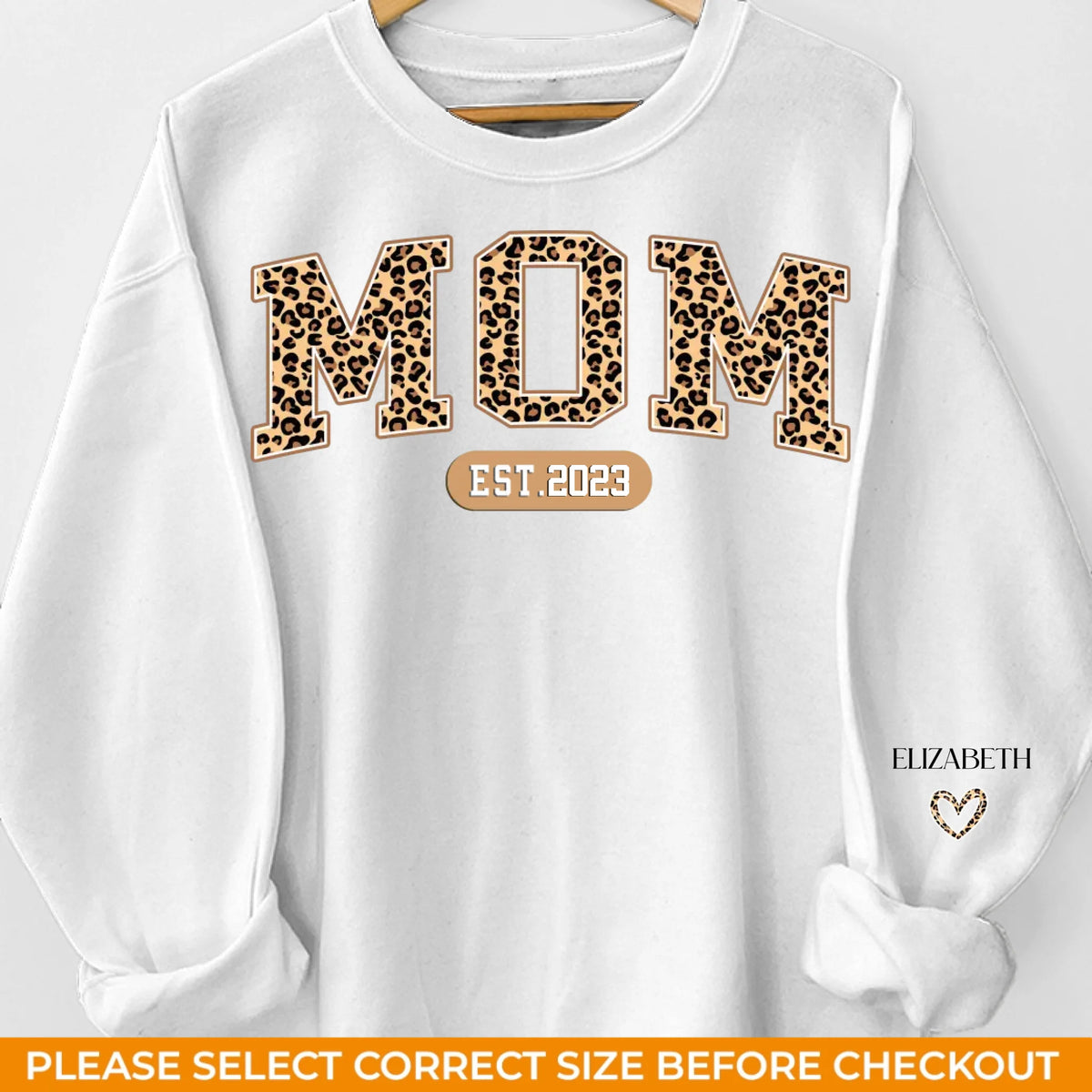 Home Is Wherever Mom Is - Family Personalized Custom Unisex Sweatshirt With Design On Sleeve - Gift For Mom, Grandma