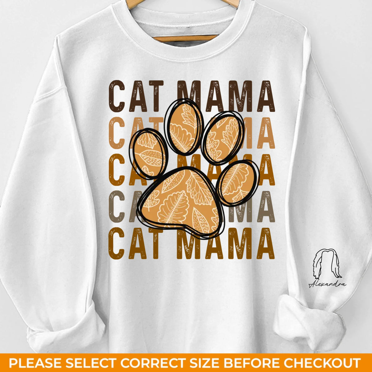 Compagnons à fourrure, cœurs fidèles - Sweat-shirt unisexe personnalisé pour chien et chat avec motif sur la manche - Cadeau pour propriétaires et amoureux des animaux
