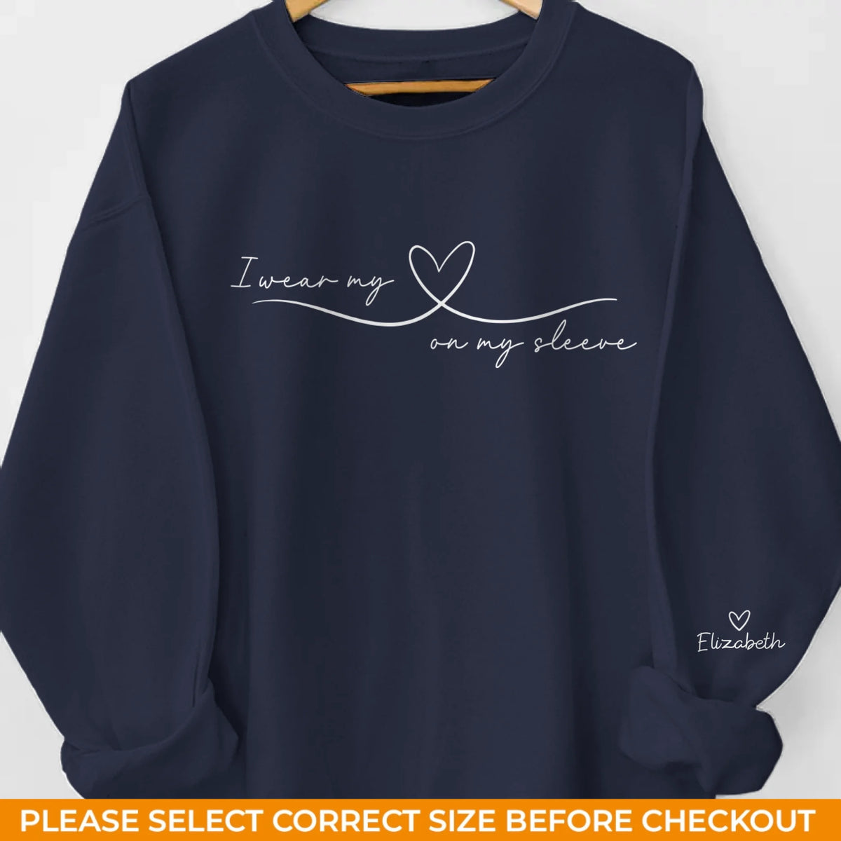 Passer du temps en famille est un cadeau - Sweat-shirt unisexe personnalisé avec motif sur la manche - Cadeau de Noël pour les membres de la famille