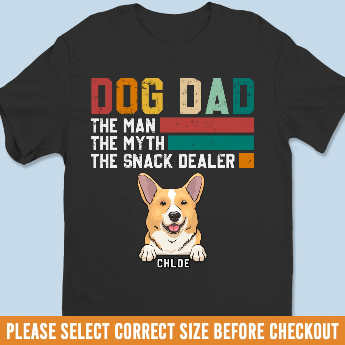 Custom Unisex T-shirt, Premium T-shirt, Hoodie - Personalized Birthday Gifts For Dog Lovers, Dog Dad And Mom - Official Treat Distributor