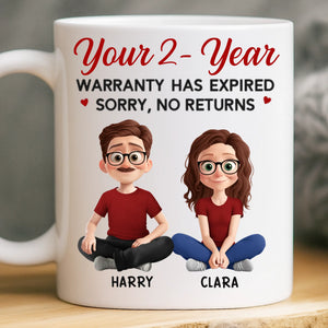 Custom Mug - Personalized Anniversary Wedding Gifts For Husband And Wife, Him And Her - Loving You Is My Favorite
