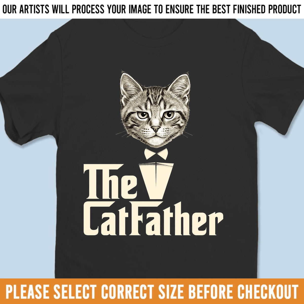 Custom Photo Unisex T-shirt, Premium T-shirt, Hoodie - Personalized  Birthday Gifts For Cat Lovers, Cat Mom And Dad - Home Smells Like Fur And Love