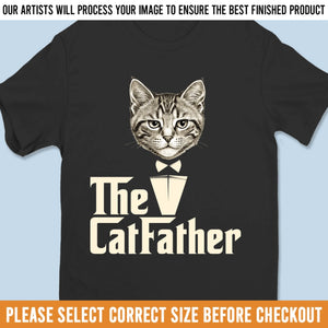 Custom Photo Unisex T-shirt, Premium T-shirt, Hoodie - Personalized  Birthday Gifts For Cat Lovers, Cat Mom And Dad - Home Smells Like Fur And Love