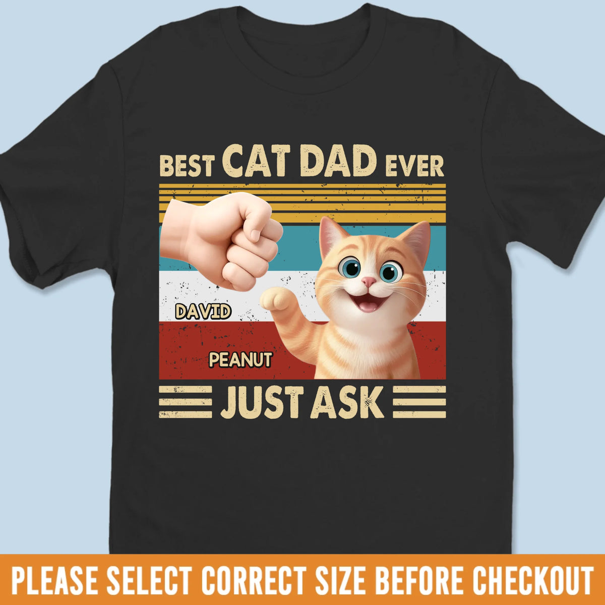 Custom Unisex T-shirt, Premium T-shirt, Hoodie - Personalized Birthday Gifts For Cat Lovers, Cat Mom And Dad - Joy Walks On Four Paws