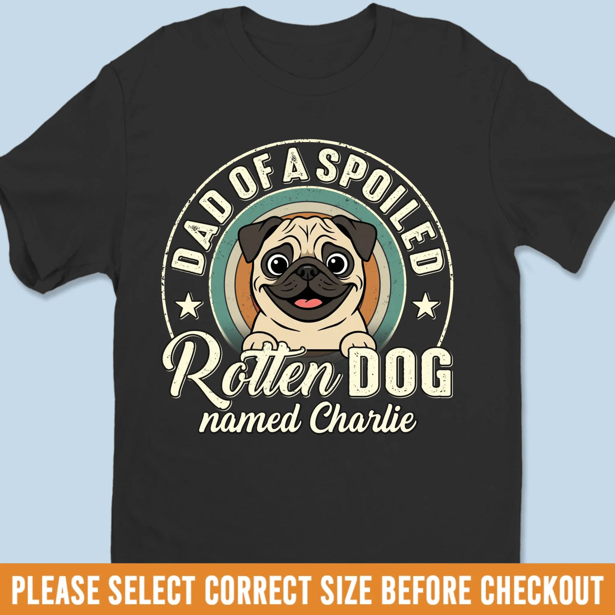 Custom Unisex T-shirt, Premium T-shirt, Hoodie - Personalized Birthday Gifts For Dog Lovers, Dog Dad And Mom - Spoiled Dog Energy