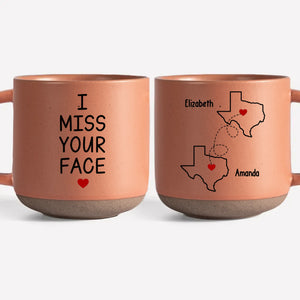 Il n'y a jamais trop loin pour prendre le thé ensemble - Mug en céramique personnalisé imprimé pour meilleure amie - Cadeau de Noël pour meilleures amies, meilleures amies, sœurs