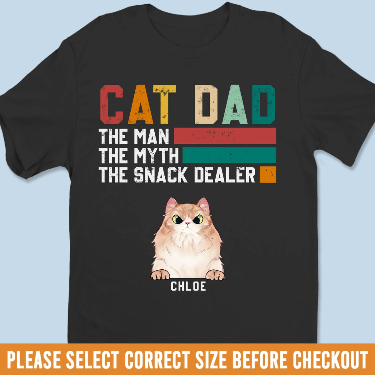 Custom Unisex T-shirt, Premium T-shirt, Hoodie - Personalized Christmas Birthday Gifts For Cat Lovers, Cat Mom And Dad - Professional Treat Negotiator