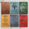 Custom Leather Writing Journal - Personalized Memorial Sympathy Gifts For Loss Of Mom, Dad - Your Love Is My Eternal Comfort