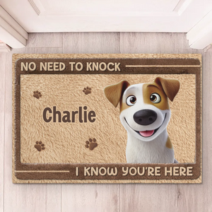 Custom Home Decor Decorative Mat - Personalized Birthday Gifts For Dog Lovers, Dog Dad And Mom - House Full Of Paws