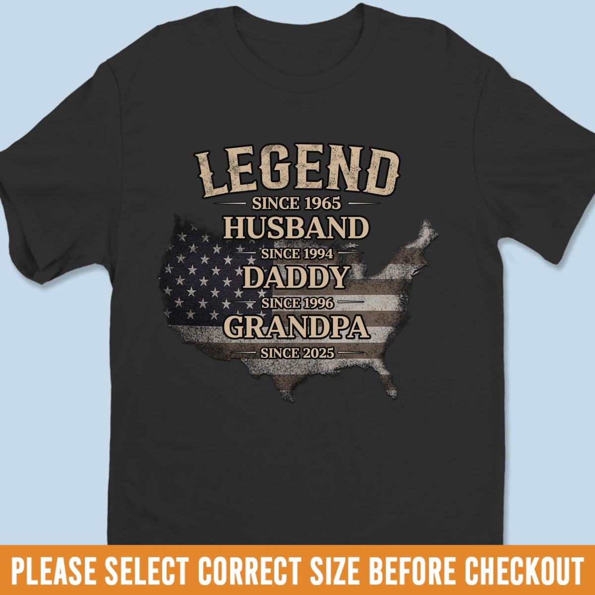 Custom Unisex T-shirt, Premium T-shirt, Hoodie - Personalized 4th Of July Gifts For Dad, Grandpa, Husband - Home Of The Brave