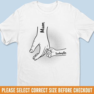 Custom Unisex T-Shirt, Premium T-shirt, Hoodie - Personalized Mother's Day Gifts For Mum, Grandma - Grandma Love Lives Forever