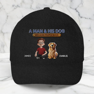 Custom Hat, All Over Print Classic Cap - Personalized Birthday Gifts For Dog Lovers, Dog Dad And Mom - The Pack’s Favorite Human