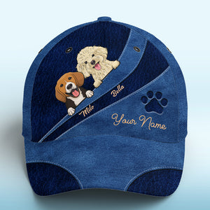 Mon bébé en fourrure bleu bien-aimé - Bonnet personnalisé pour chien et chat, casquette classique à imprimé intégral - Nouveauté, cadeau pour les propriétaires et les amoureux des animaux