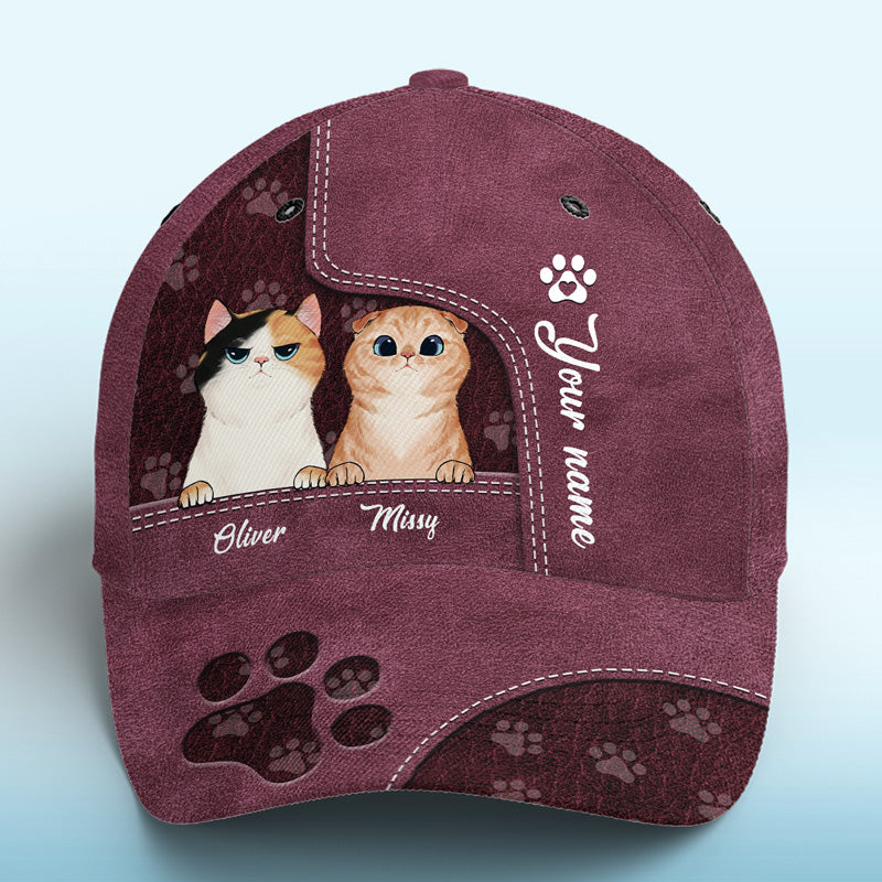 Nos petits anges roses - Casquette personnalisée pour chien et chat, imprimé intégral - Nouveauté, cadeau pour propriétaires et amoureux des animaux