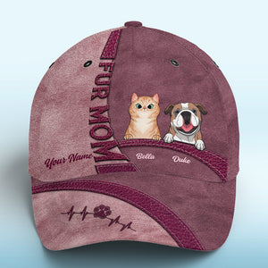 La vie est meilleure avec un chien rose ! Casquette personnalisée pour chien, imprimé intégral, classique ! Nouveauté, cadeau pour les propriétaires et les amoureux des animaux.