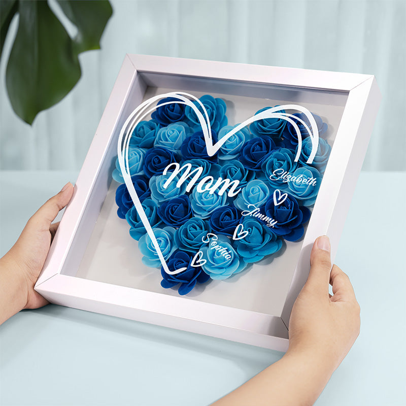 La maternité est la seule chose dans ma vie - Boîte à fleurs personnalisée pour la famille - Fête des Mères, cadeau pour maman, grand-mère