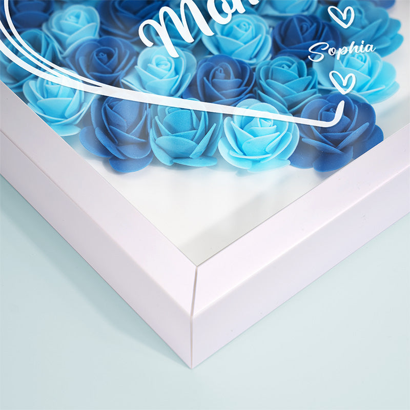 La maternité est la seule chose dans ma vie - Boîte à fleurs personnalisée pour la famille - Fête des Mères, cadeau pour maman, grand-mère
