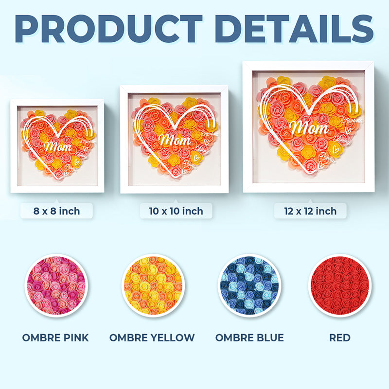 La maternité est la seule chose dans ma vie - Boîte à fleurs personnalisée pour la famille - Fête des Mères, cadeau pour maman, grand-mère