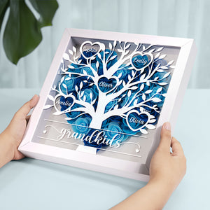 Les mères sont la nécessité de l'invention - Boîte à fleurs personnalisée pour la famille - Fête des Mères, cadeau pour maman, grand-mère