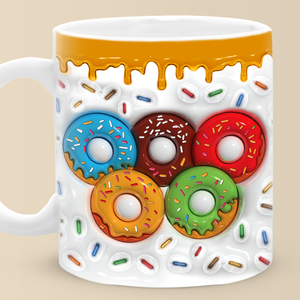 Ne fixez jamais de limite d'âge à vos rêves - Mug imprimé effet gonflé 3D des Jeux olympiques - Vacances olympiques, cadeau pour les membres de la famille, les meilleurs amis