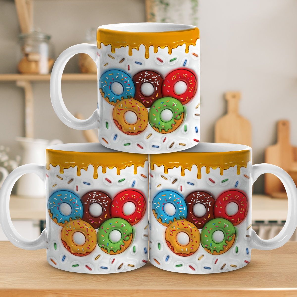 Ne fixez jamais de limite d'âge à vos rêves - Mug imprimé effet gonflé 3D des Jeux olympiques - Vacances olympiques, cadeau pour les membres de la famille, les meilleurs amis