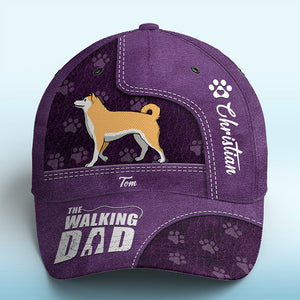 Le papa marcheur - Casquette personnalisée pour chien, casquette classique à imprimé intégral - Fête des pères, fête des mères, cadeau pour les propriétaires d'animaux et les amoureux des animaux