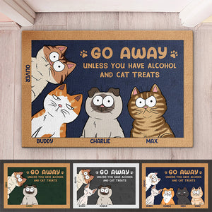 Les chats dominent le monde - Tapis décoratif personnalisé pour la maison - Cadeau de pendaison de crémaillère, cadeau pour les propriétaires d'animaux et les amoureux des animaux