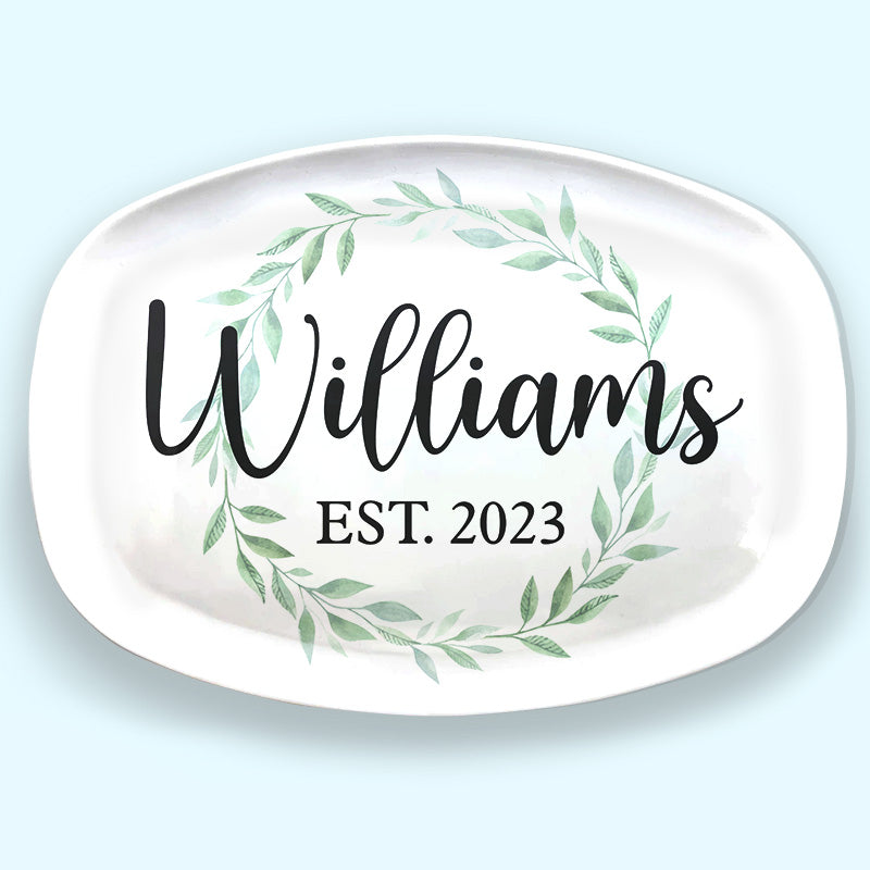 My Pretty Platter - Family Personalized Custom Platter - Gift For Family Members