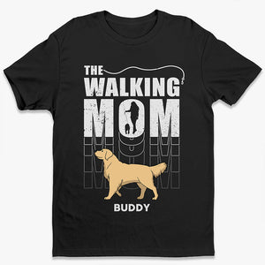 T-shirt unisexe personnalisé « The Walking Parents » avec chien, sweat-shirt à capuche, cadeau d'anniversaire, fête des pères, pour les propriétaires d'animaux et les amoureux des animaux.