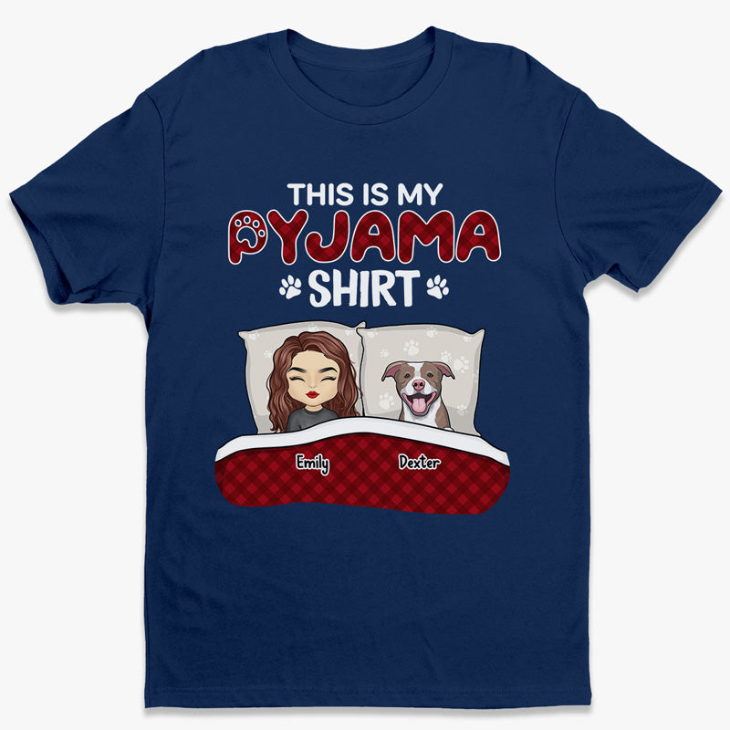 This Is My Pajama Shirt With Pet - Dog & Cat Personalized Custom Unisex T-shirt, Hoodie, Sweatshirt - Gift For Pet Owners, Pet Lovers