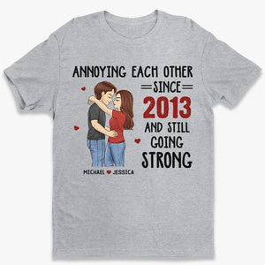 Merci de faire partie de ma vie - T-shirt unisexe personnalisé, sweat à capuche, sweat-shirt - Cadeau pour mari et femme, anniversaire