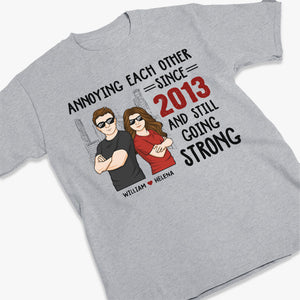 Je t'aime dans tous les univers - T-shirt unisexe personnalisé pour couple, sweat à capuche, cadeau pour mari et femme, anniversaire