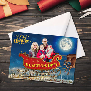 Cartes postales et cartes de vœux personnalisées pour les fêtes de fin d'année - Cadeau de Noël pour toute la famille