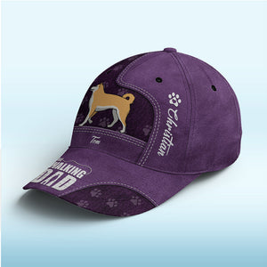 Le papa marcheur - Casquette personnalisée pour chien, casquette classique à imprimé intégral - Fête des pères, fête des mères, cadeau pour les propriétaires d'animaux et les amoureux des animaux