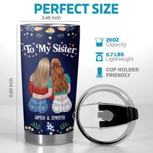 I Love That You're My Bestie - Bestie Personalized Custom Tumbler - Christmas Gift For Best Friends, BFF, Sisters