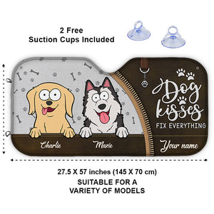 La vie est plus belle avec des bébés à fourrure ! Pare-soleil personnalisé pour pare-brise de voiture, protection de vitre de voiture, cadeau pour propriétaires et amoureux des animaux.