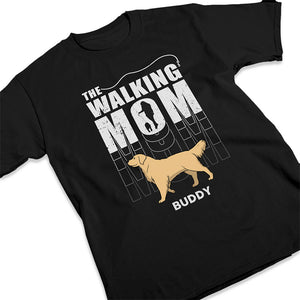 T-shirt unisexe personnalisé « The Walking Parents » avec chien, sweat-shirt à capuche, cadeau d'anniversaire, fête des pères, pour les propriétaires d'animaux et les amoureux des animaux.