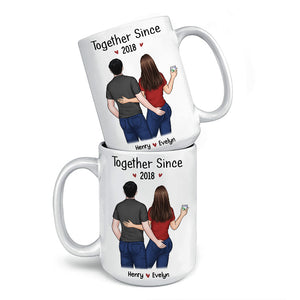 Tu es mon âme sœur - Tasse personnalisée pour couple - Cadeau pour mari et femme, anniversaire