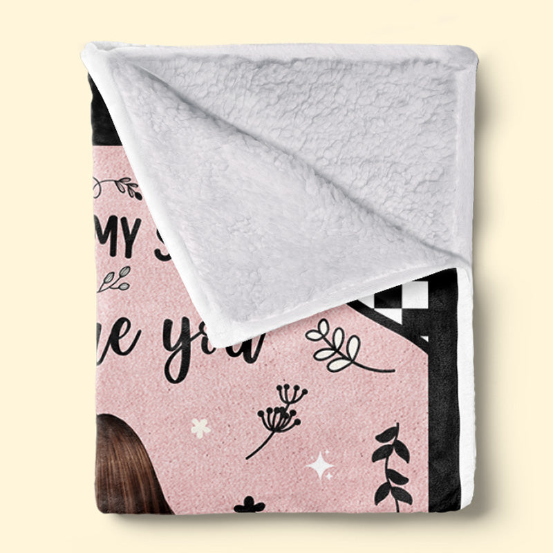 Toujours ma sœur, pour toujours mon amie - Couverture personnalisée pour la famille - Cadeau pour frères et sœurs
