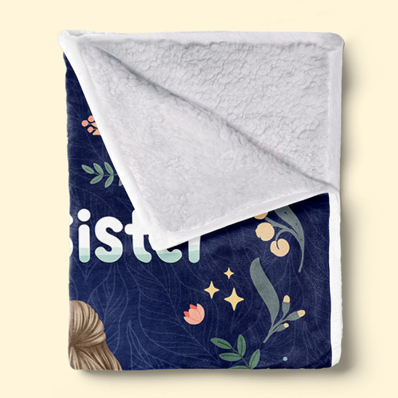 Un câlin de moi à toi - Couverture personnalisée Bestie - Cadeau pour meilleures amies, BFF, sœurs