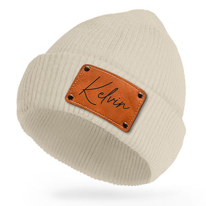 Baby Welcome To The World - Family Personalized Custom Baby Beanie Hat - Gift For Family Members