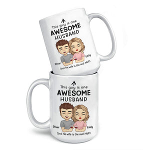 Ce type est un mari génial - Tasse personnalisée pour couple - Cadeau pour mari et femme, anniversaire