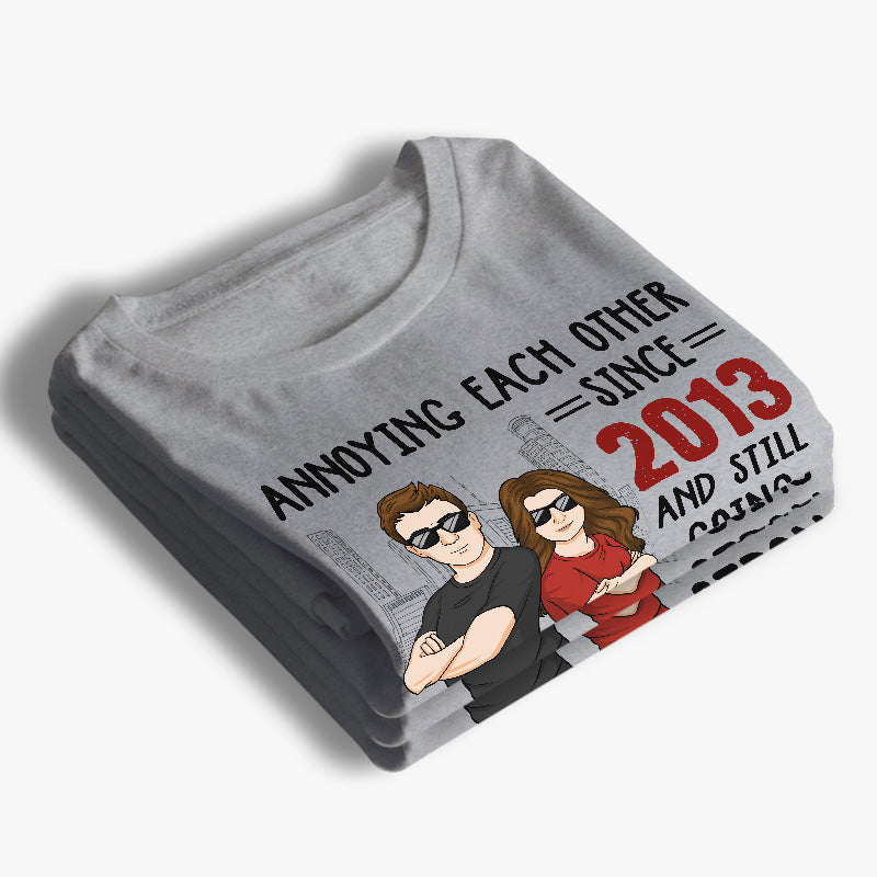 Je t'aime dans tous les univers - T-shirt unisexe personnalisé pour couple, sweat à capuche, cadeau pour mari et femme, anniversaire