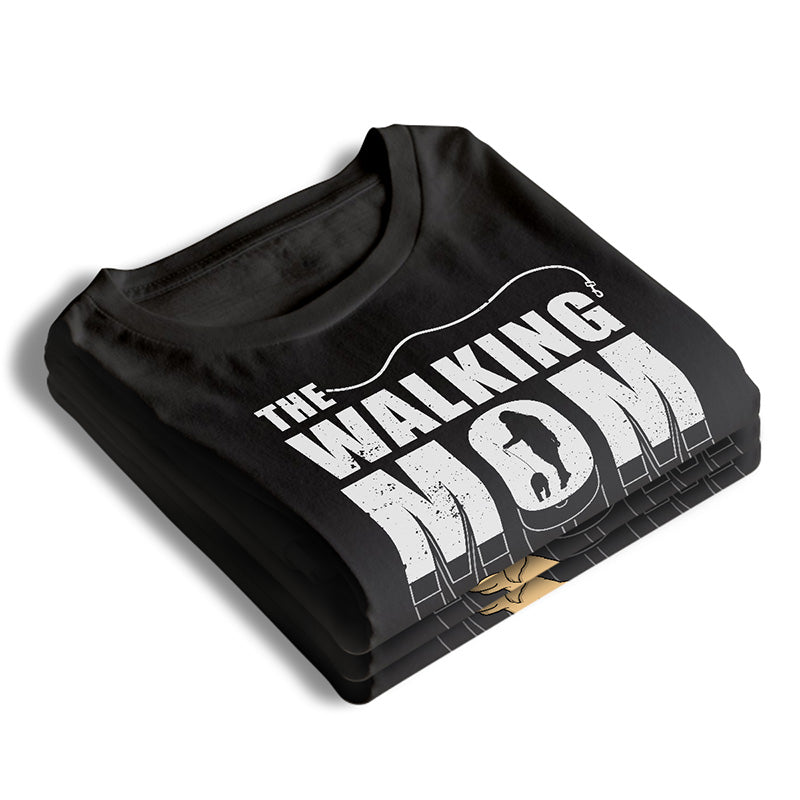 T-shirt unisexe personnalisé « The Walking Parents » avec chien, sweat-shirt à capuche, cadeau d'anniversaire, fête des pères, pour les propriétaires d'animaux et les amoureux des animaux.