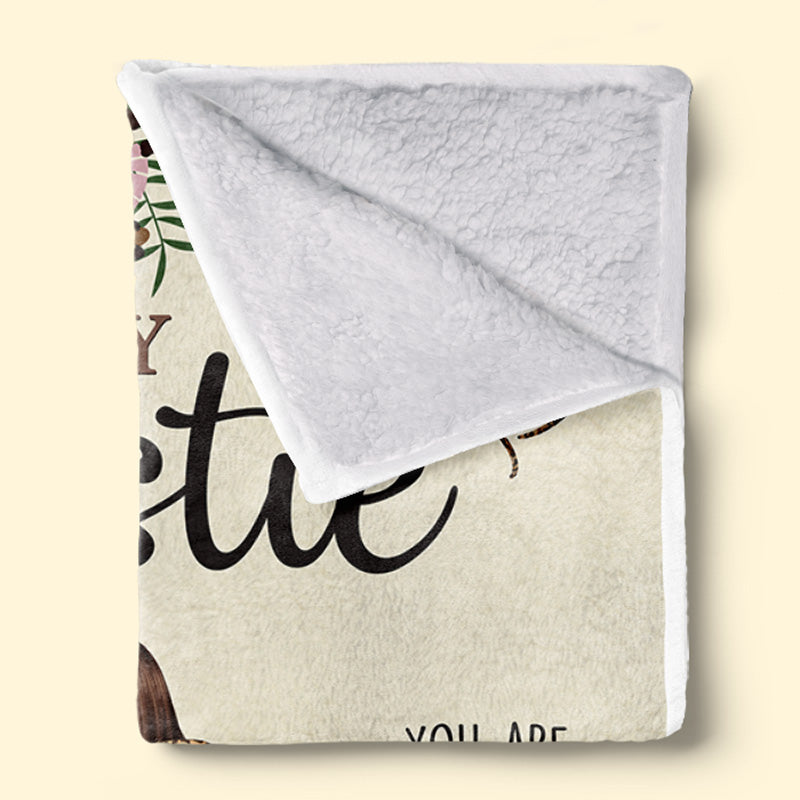 Couverture personnalisée « Sœur d'âme, amie de cœur » – Cadeau de Noël pour meilleures amies, meilleures amies et sœurs