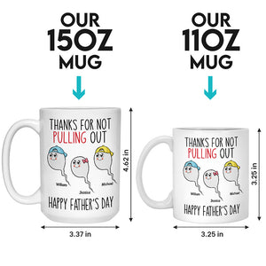 Here's Your Reward - Family Personalized Custom Mug - Mother's Day, Father's Day, Birthday Gift For Mom, Dad