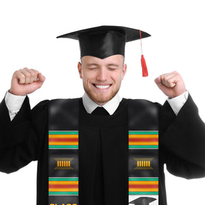 Cérémonie de remise des diplômes 2024 - Étole de remise des diplômes personnalisée - Télécharger une image, cadeau de remise des diplômes